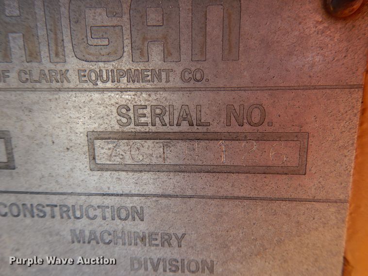 image for item DL6836 Michigan 110H  elevating scraper