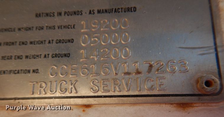 image for item DL6838 1976 Chevrolet C60  water truck