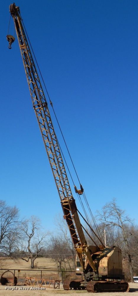 image for item DL6854 1945 Bucyrus Erie 22B  crane
