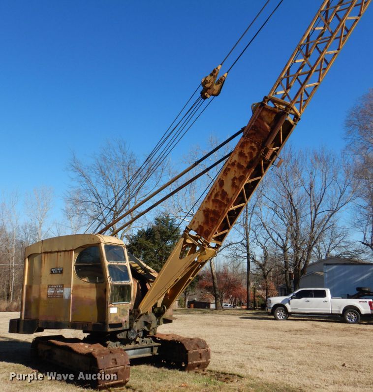 image for item DL6854 1945 Bucyrus Erie 22B  crane