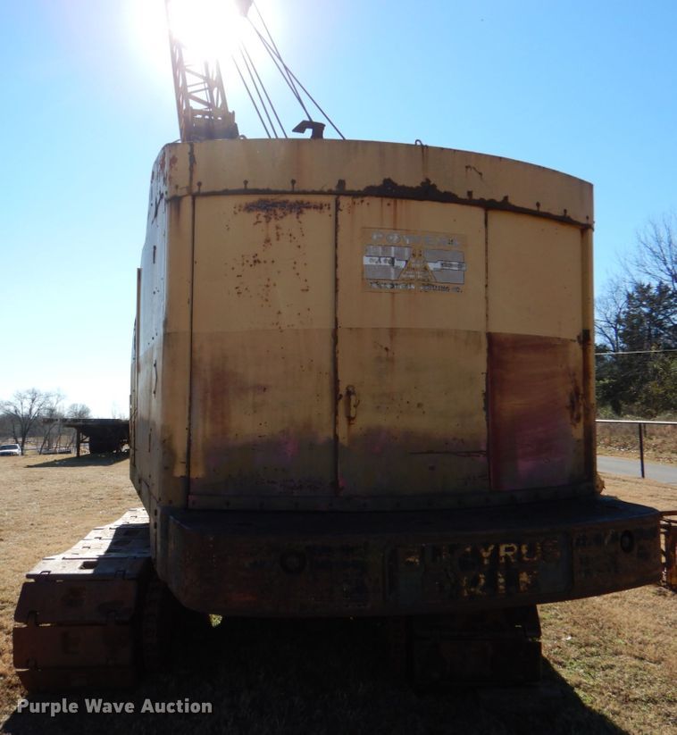 image for item DL6854 1945 Bucyrus Erie 22B  crane