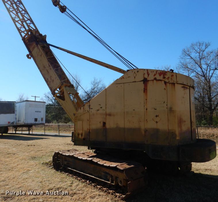 image for item DL6854 1945 Bucyrus Erie 22B  crane
