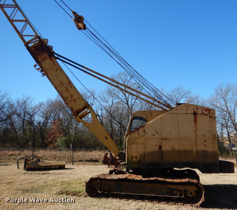 image for item DL6854 1945 Bucyrus Erie 22B  crane