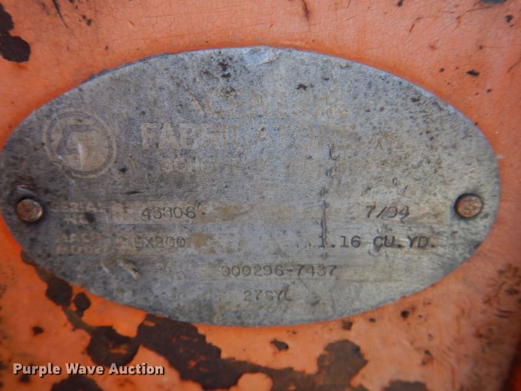 image for item DN2621 1994 Hitachi EX200LC-3  excavator