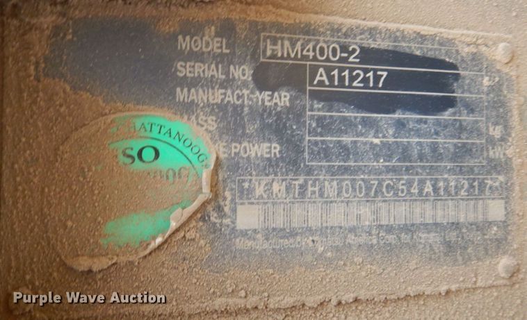 image for item DN2649 2008 Komatsu HM400-2  haul truck