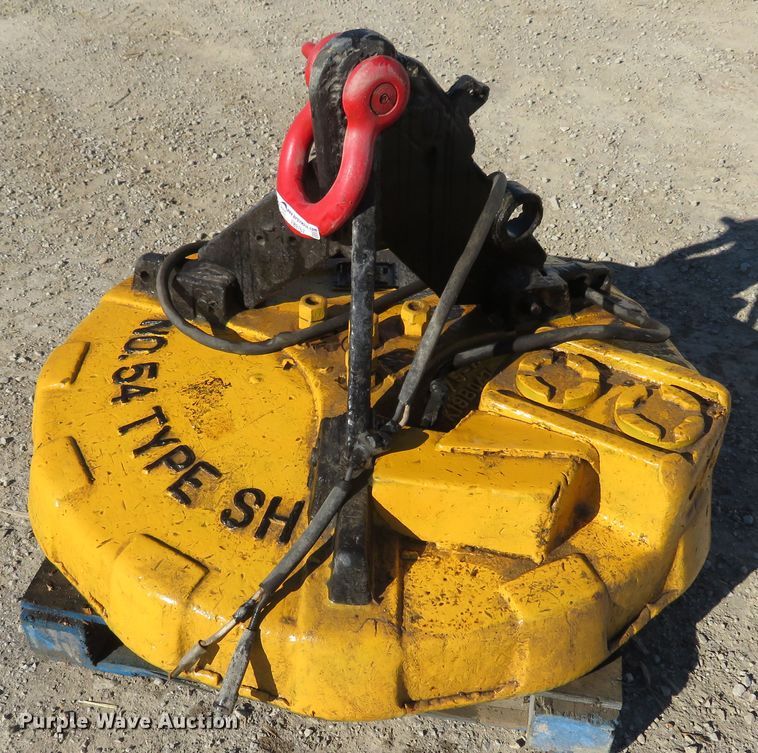 image for item FB9767 EC&M Division No. 54  excavator magnet