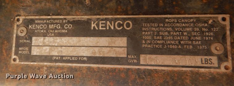 image for item HU9365 Ferguson 46A  double drum roller