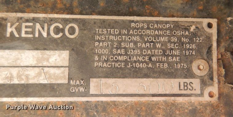 image for item HU9365 Ferguson 46A  double drum roller