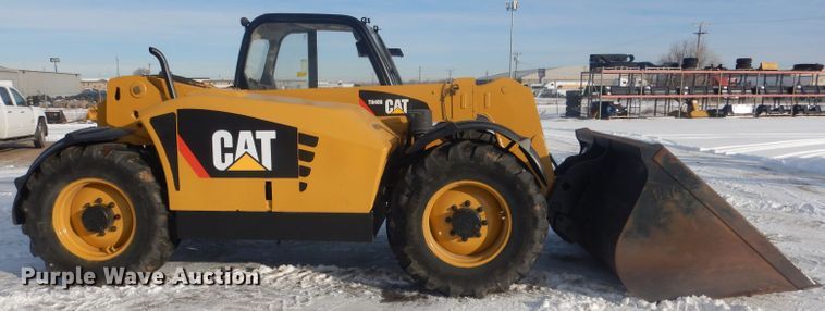 image for item HU9371 2010 Caterpillar TH406  telehandler