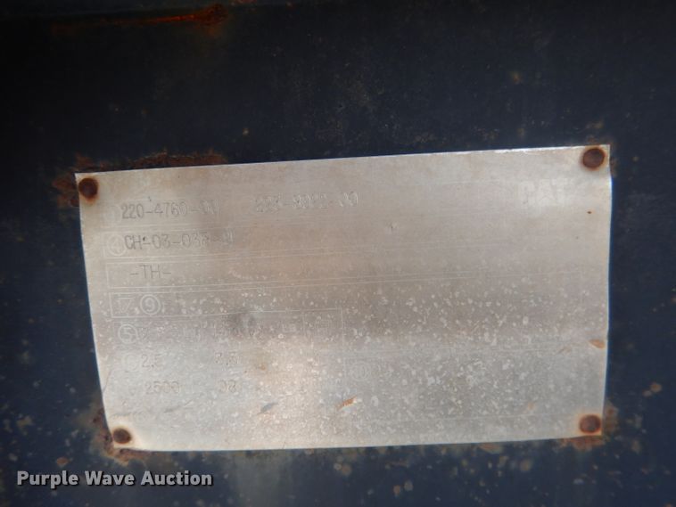 image for item HU9371 2010 Caterpillar TH406  telehandler