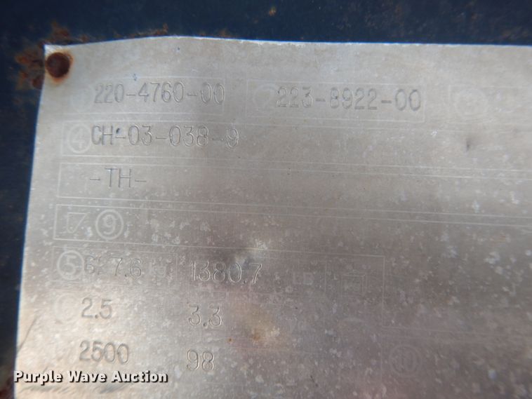 image for item HU9371 2010 Caterpillar TH406  telehandler