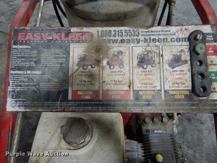 image for item IB9513 Easy Kleen Magnum 4000  hot pressure washer
