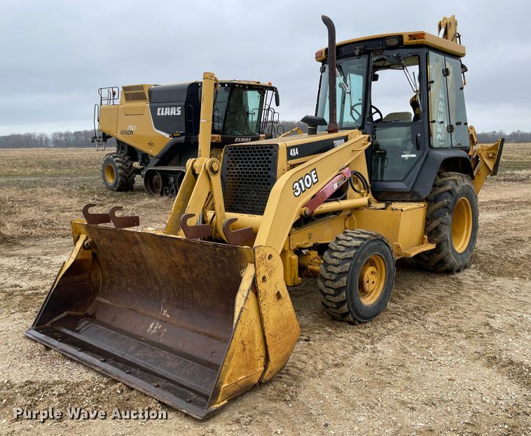 image for item IJ9565 1998 John Deere 310E  backhoe