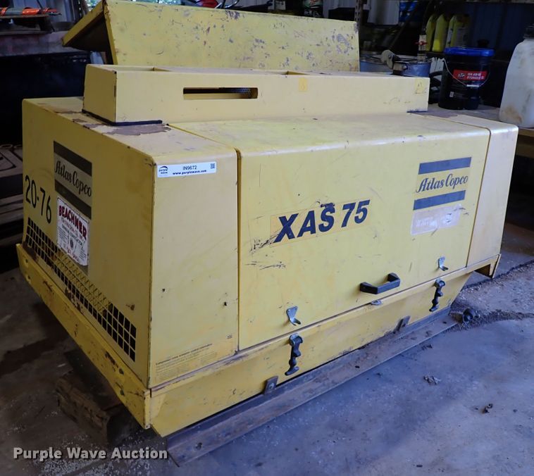 image for item IN9672 Atlas Copco XAS75  air compressor