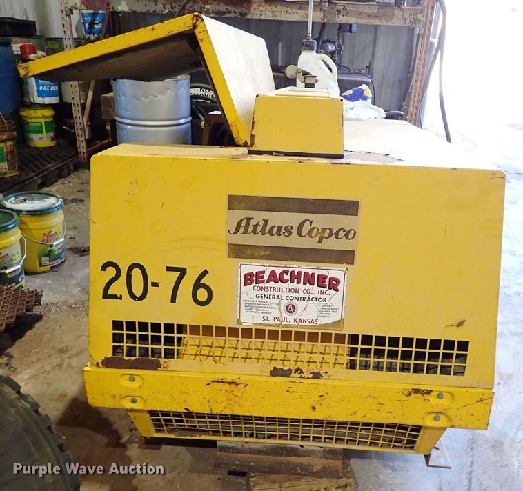 image for item IN9672 Atlas Copco XAS75  air compressor