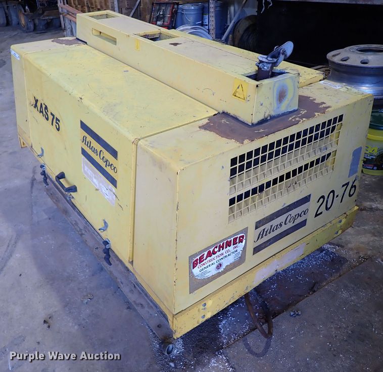 image for item IN9672 Atlas Copco XAS75  air compressor