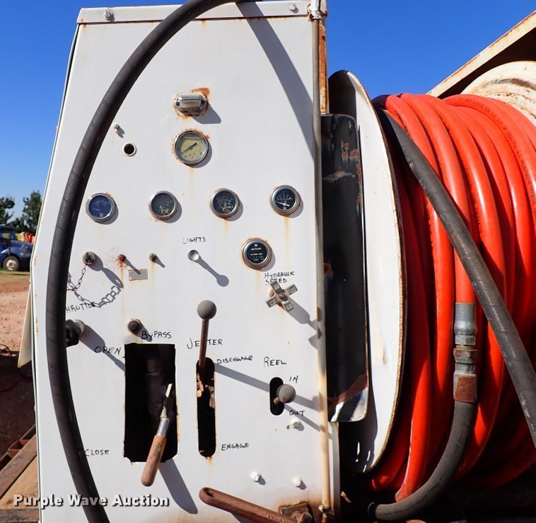 image for item IN9674 Sewer jetter bed