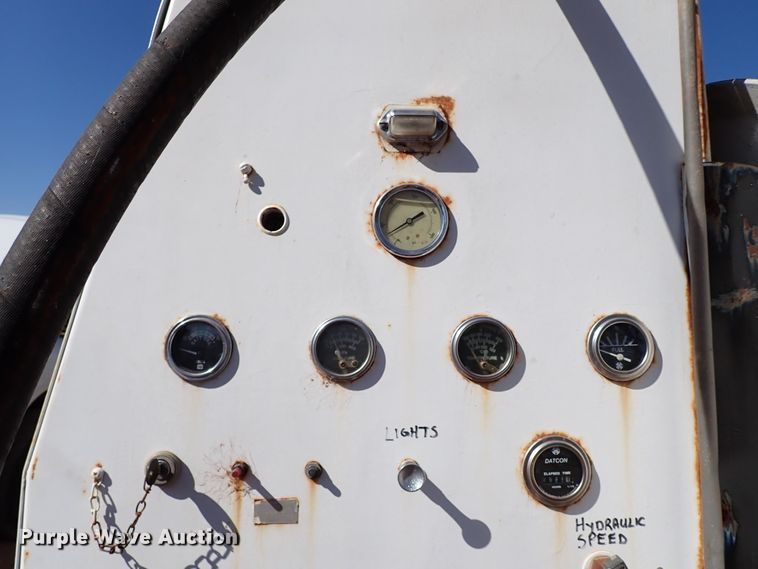 image for item IN9674 Sewer jetter bed