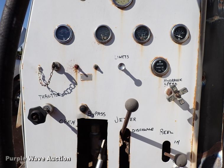 image for item IN9674 Sewer jetter bed