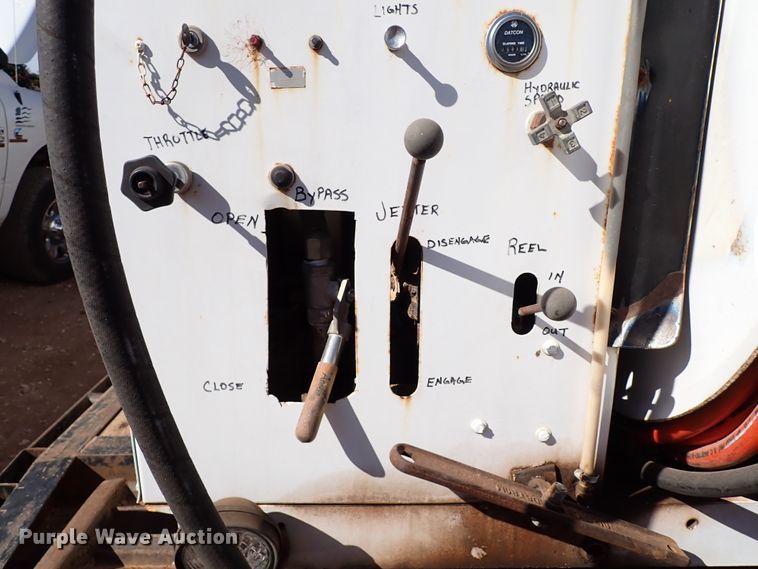 image for item IN9674 Sewer jetter bed