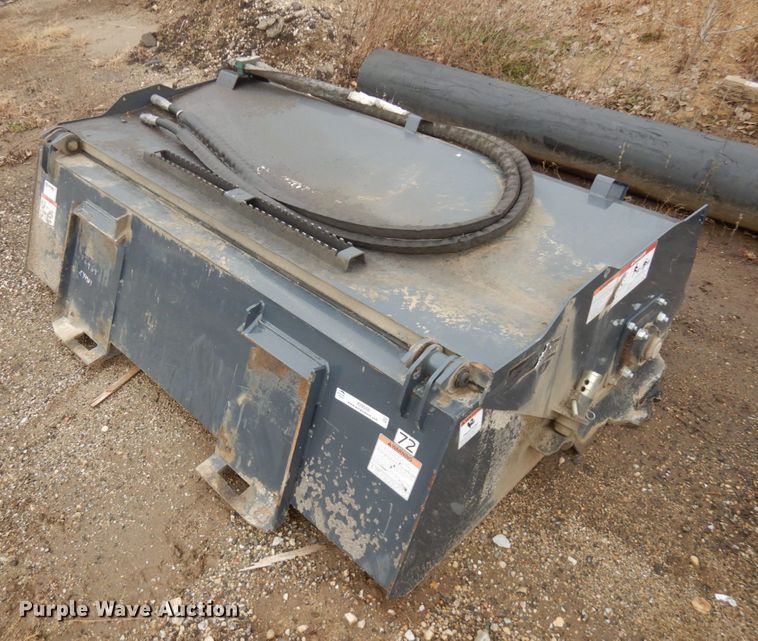 image for item IO9558 Virnig  72"W skid steer sweeper