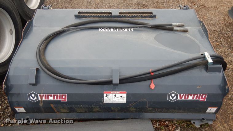 image for item IO9560 Virnig  72"W skid steer sweeper