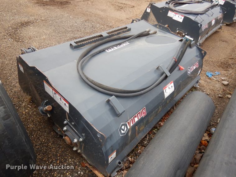 image for item IO9560 Virnig  72"W skid steer sweeper