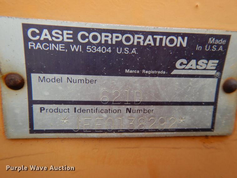 image for item IO9570 2005 Case 621D  wheel loader