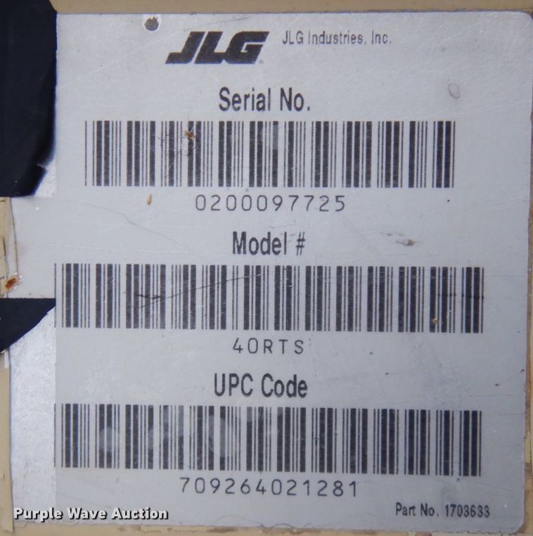 image for item IO9650 JLG 40RTS  scissor lift