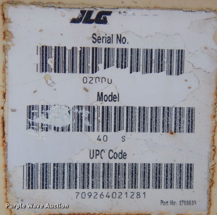 image for item IO9651 JLG 40RTS  scissor lift