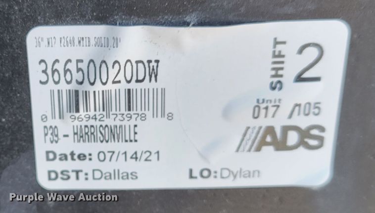 image for item IV9738 (3) plastic culvert pipe