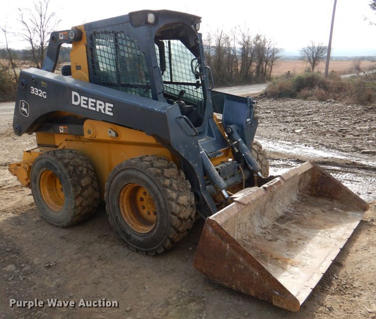 image for item JD9473 John Deere 332G  skid steer loader