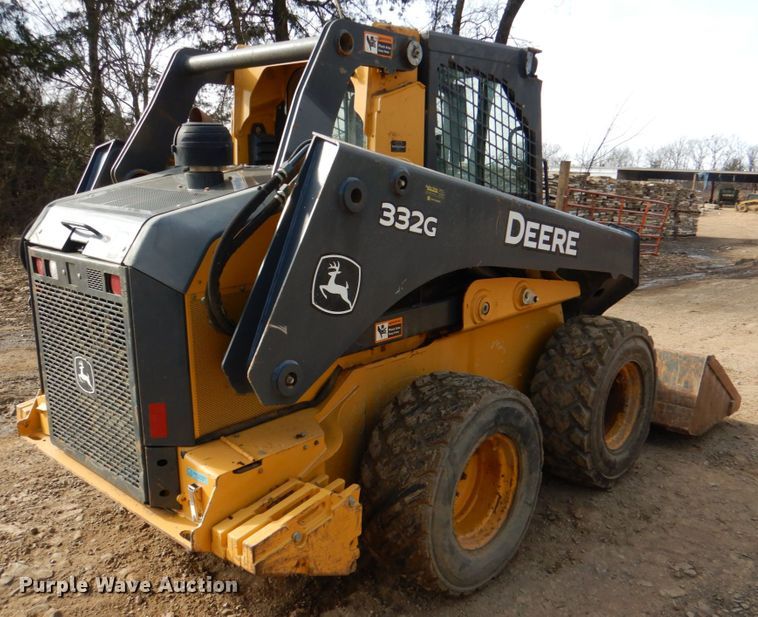 image for item JD9473 John Deere 332G  skid steer loader