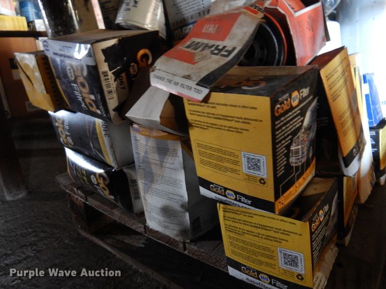 image for item JJ9767 (3) pallets of unused automotive filters