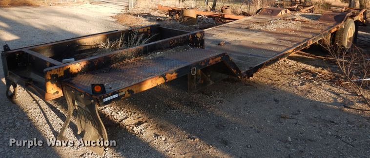 image for item JJ9777 2013  Shop built equipment trailer