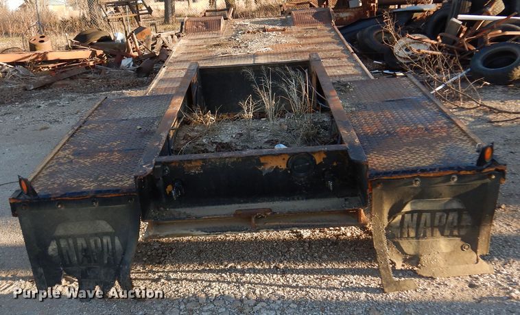 image for item JJ9777 2013  Shop built equipment trailer