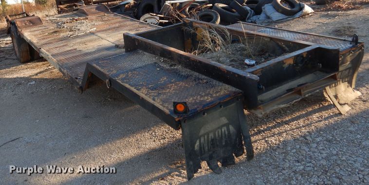 image for item JJ9777 2013  Shop built equipment trailer