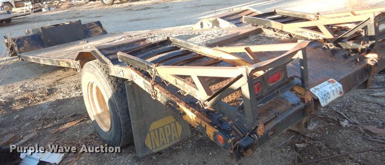 image for item JJ9777 2013  Shop built equipment trailer