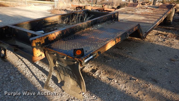image for item JJ9777 2013  Shop built equipment trailer