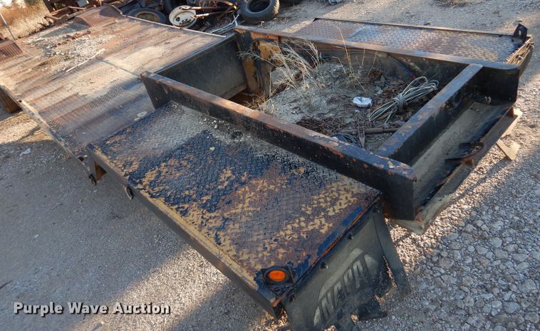 image for item JJ9777 2013  Shop built equipment trailer