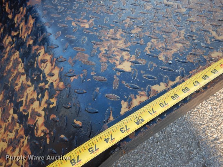 image for item JJ9777 2013  Shop built equipment trailer