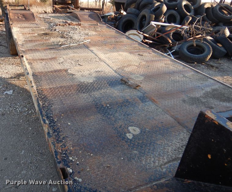 image for item JJ9777 2013  Shop built equipment trailer