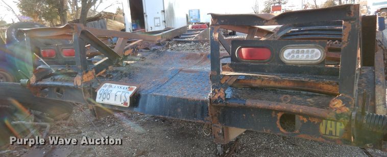 image for item JJ9777 2013  Shop built equipment trailer