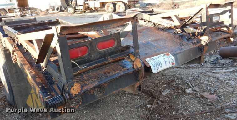 image for item JJ9777 2013  Shop built equipment trailer