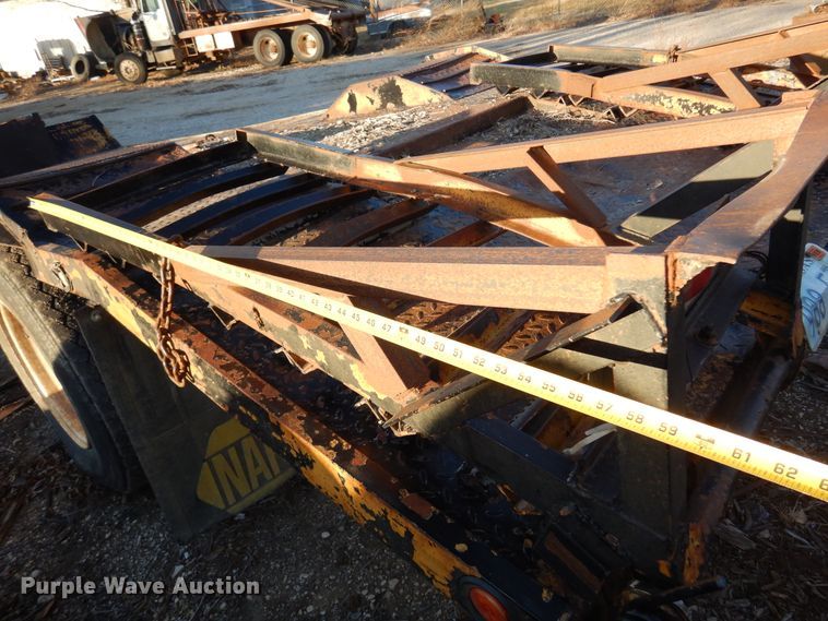 image for item JJ9777 2013  Shop built equipment trailer