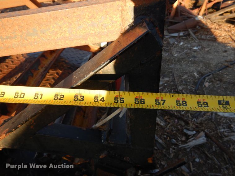 image for item JJ9777 2013  Shop built equipment trailer