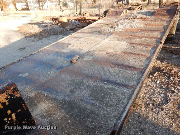 image for item JJ9777 2013  Shop built equipment trailer