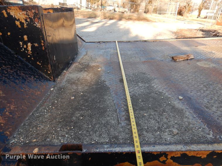 image for item JJ9777 2013  Shop built equipment trailer