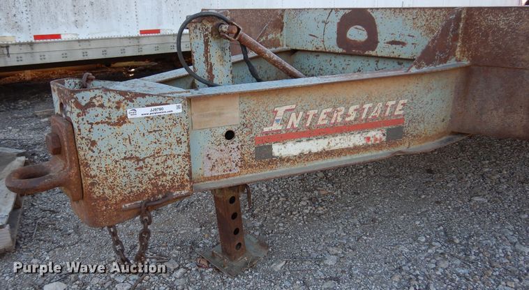image for item JJ9780 2001 Interstate  equipment trailer