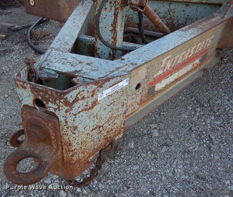 image for item JJ9780 2001 Interstate  equipment trailer